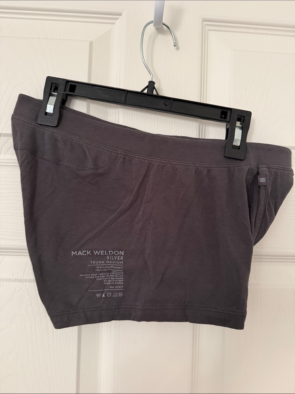 Mack Weldon Silver Trunk in Charcoal